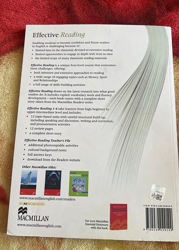 Effective Reading 1 Elementary - Chris Gough - Görsel 2