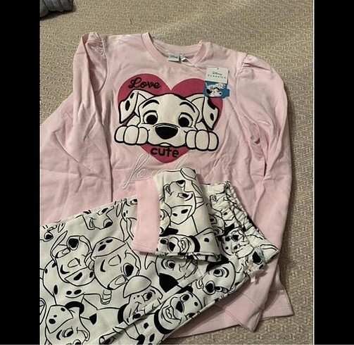 Disney orijinal pijama takımı