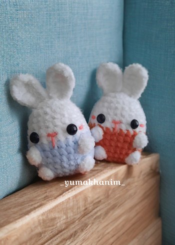 Amigurumi Sevimli Peluş Tavşan Bunny