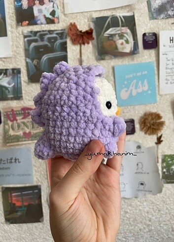 Amigurumi Kostümlü Ördek