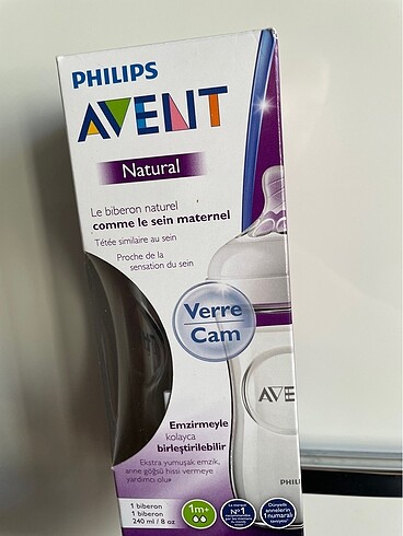 Philips Avent Natural Cam Biberon 240 ml 1 ay+ SCF053/17