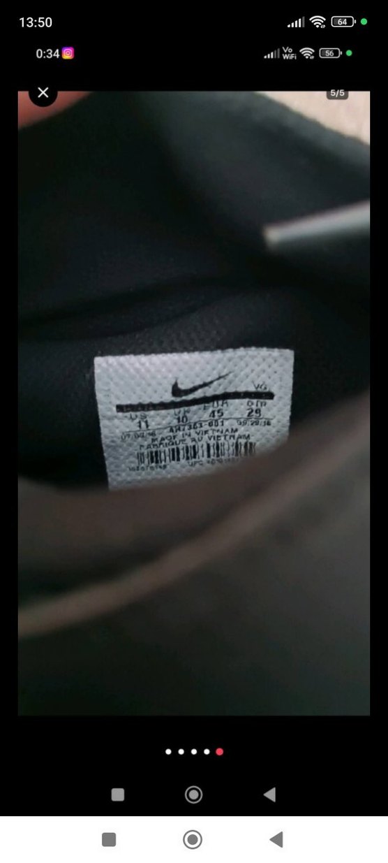 Siyah Erkek Futbol Ayakkabısı Velcro Detaylı - Görsel 5