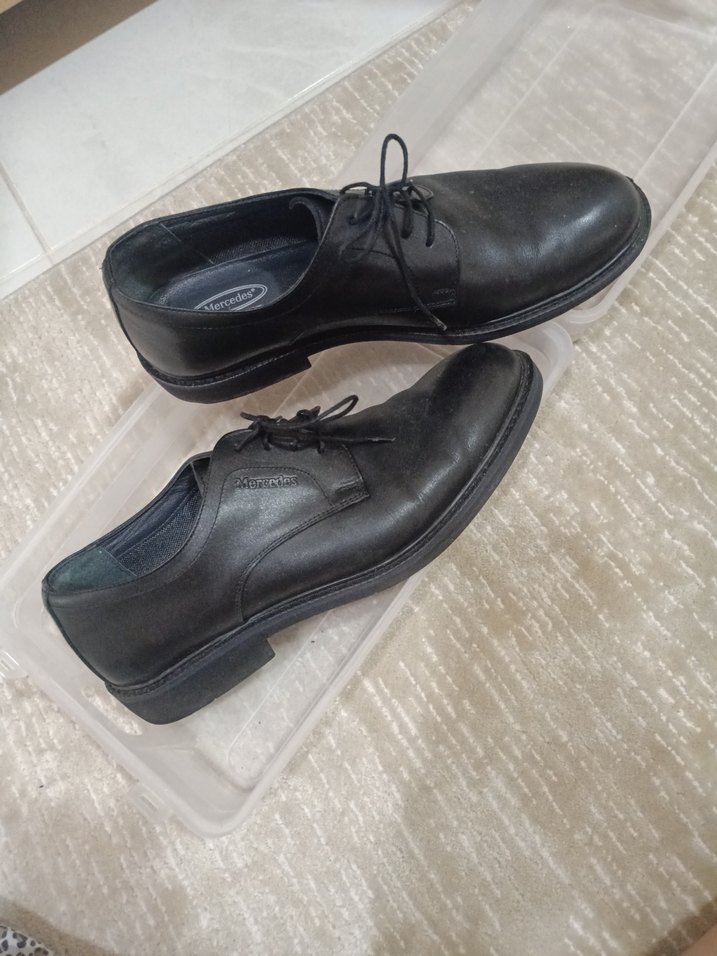 Klasik Siyah Erkek Ofis Ayakkabısı - Görsel 2