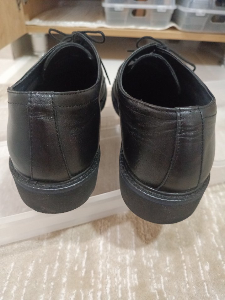 Klasik Siyah Erkek Ofis Ayakkabısı - Görsel 4