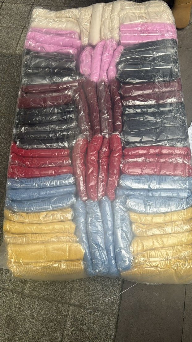 Mavi Oversize Kadın Triko Kazak - Görsel 2