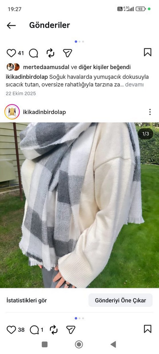zara şal - Görsel 5