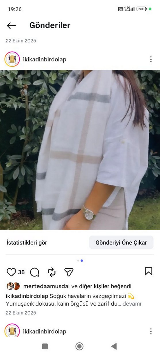 zara şal - Görsel 2