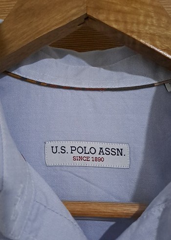 Mavi Pamuklu Kadın Gömlek - Görsel 2