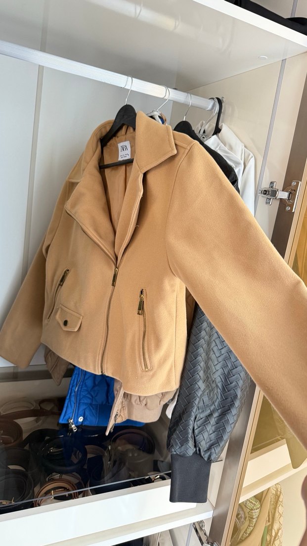 Bej Kadın Ceket - Görsel 4