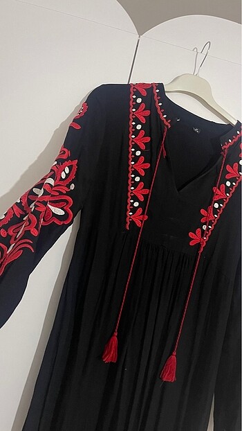 Midi boy elbise - Görsel 2