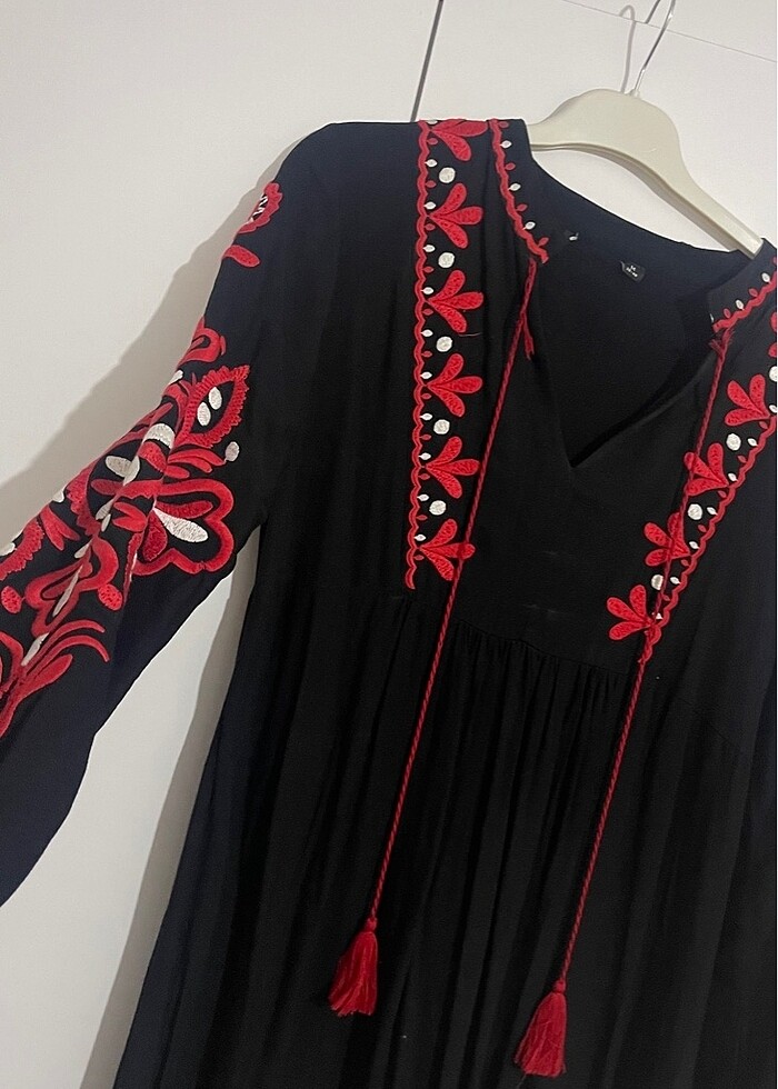 Midi boy elbise - Görsel 2