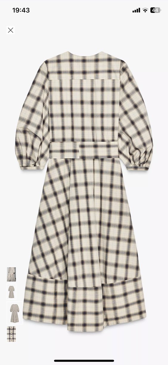 Zara Gömlek Elbise - Görsel 2