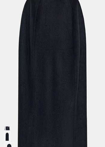 Zara Oversize Yünlü Pelerin - Görsel 4
