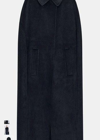Zara Oversize Yünlü Pelerin - Görsel 3