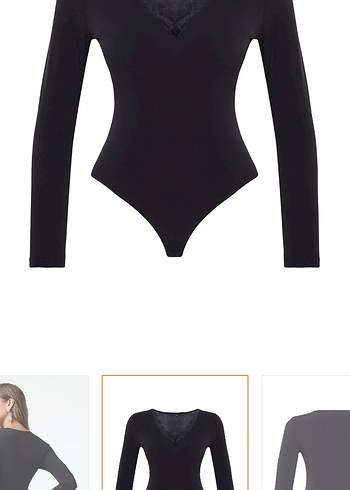 Trendyolmilla Dantel Yakalı Body - Görsel 2