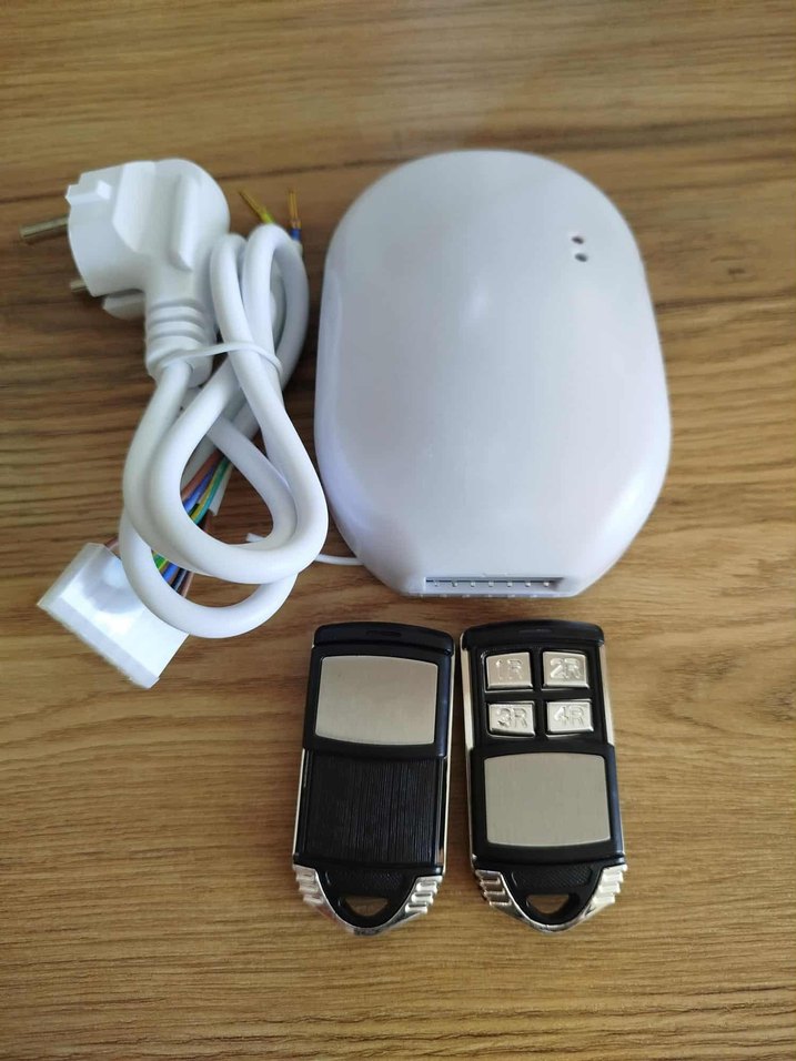 Beyaz ve Gri Uzaktan Kumanda Seti Kepenk Alıcı Takımları - Görsel 2