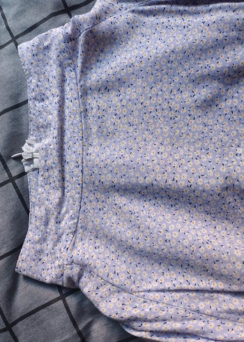 Pastel Mor Çiçekli Bohem Perde - Görsel 2