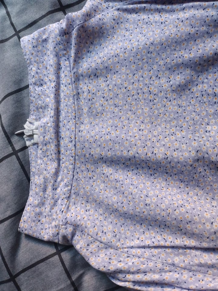 Pastel Mor Çiçekli Bohem Perde - Görsel 2