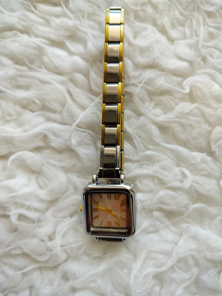 Klasik Kadın Saatleri Altın ve Gri - Görsel 2