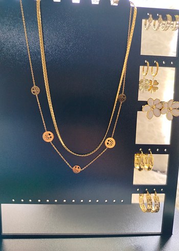 İKİLİ YAŞAM AĞACI VE ZİNCİR KOLYE - Görsel 5