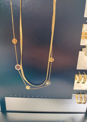 İKİLİ YAŞAM AĞACI VE ZİNCİR KOLYE - Görsel 6