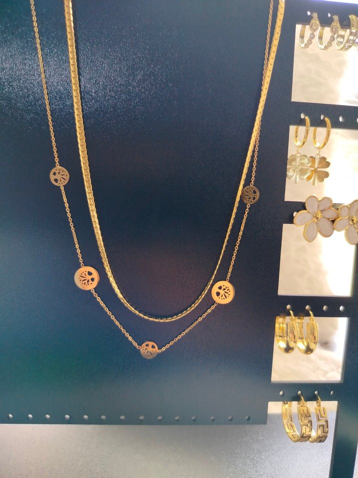 İKİLİ YAŞAM AĞACI VE ZİNCİR KOLYE - Görsel 3