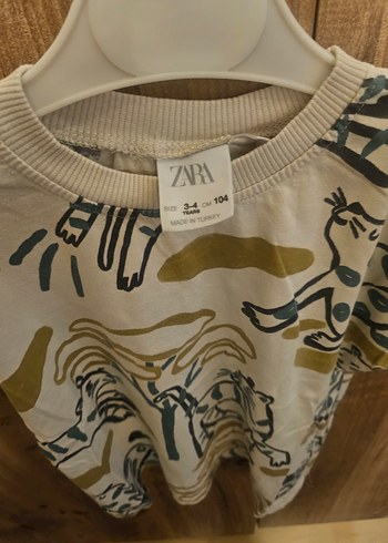 Zara Zara Erkek Çocuk Kısa Kollu Baskılı Tişört