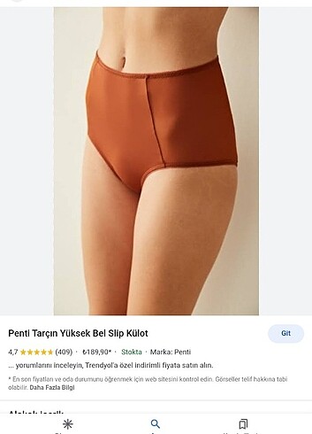 Penti külot 