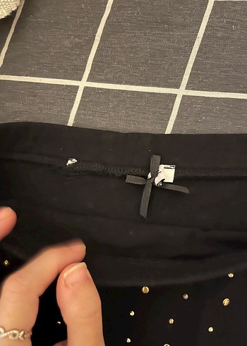 s Beden y2k zımbalı mini etek