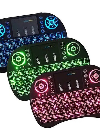 Kablosuz Mini Klavye Siyah - Görsel 3