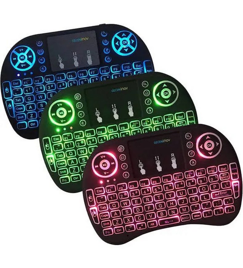 Kablosuz Mini Klavye Siyah - Görsel 3