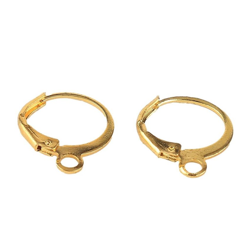 mandallı ay küpe halkası - Görsel 2