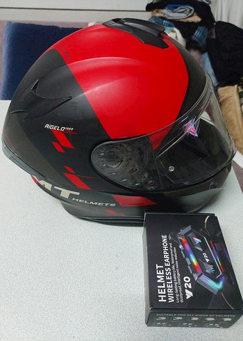 MT TARGO RİGELO İNTERCOM,LU
MOTORCU KASKI - Görsel 4