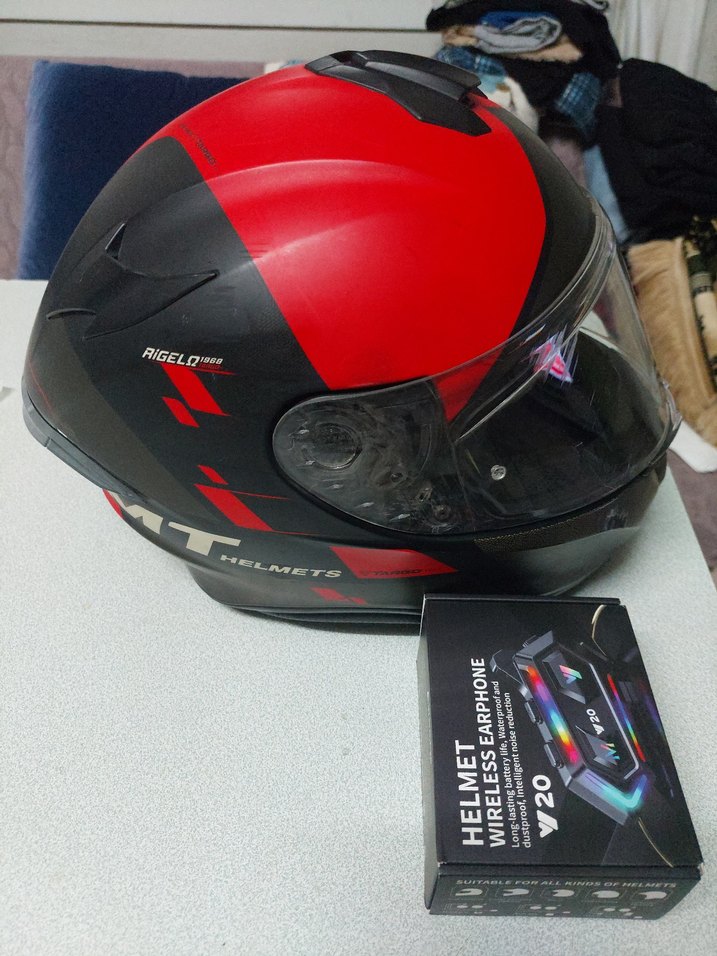 MT TARGO RİGELO İNTERCOM,LU
MOTORCU KASKI - Görsel 4