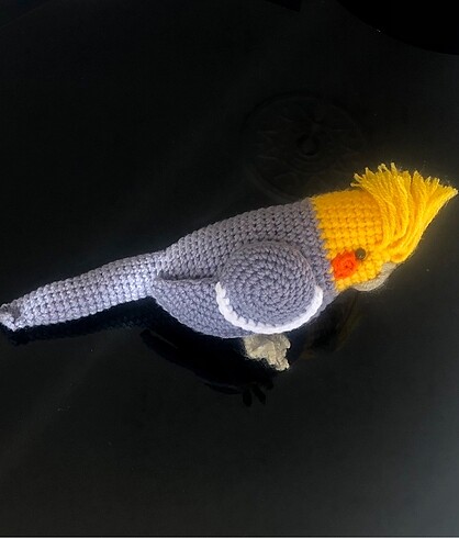 Amigurumi sultan papağanı