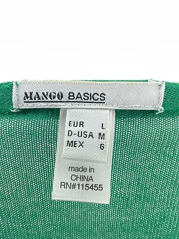 l Beden yeşil Renk Mango Hırka %70 İndirimli.