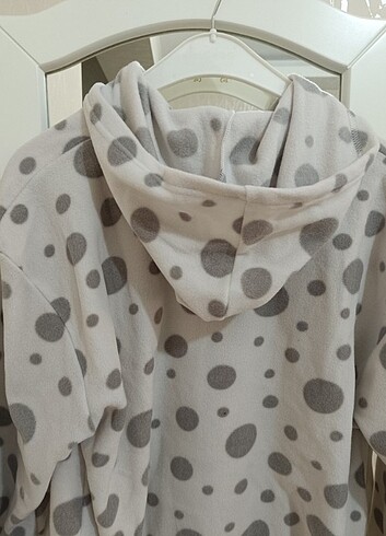 xl Beden beyaz Renk Polar pijama takımı