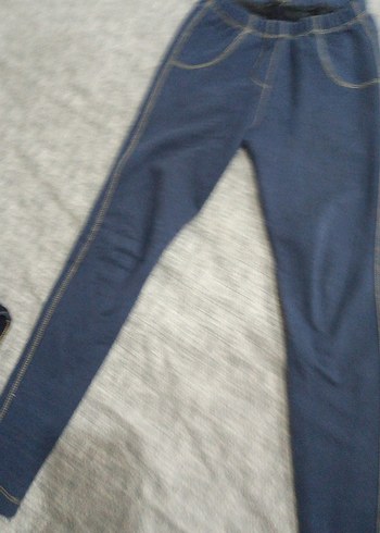 LC Waikiki Kadın Mavi Elastik Bel Skinny Pantolon