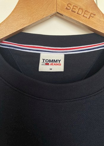 Tommy Jeans lacivert Sweatshirt - Görsel 4