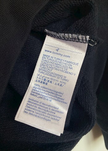 Tommy Jeans lacivert Sweatshirt - Görsel 5