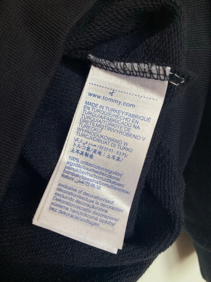 Tommy Jeans lacivert Sweatshirt - Görsel 5