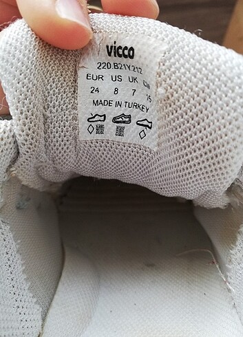 24 Beden Vicco ayakkabı 