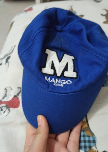 Mango M Nakisli Mavi Erkek Sapka