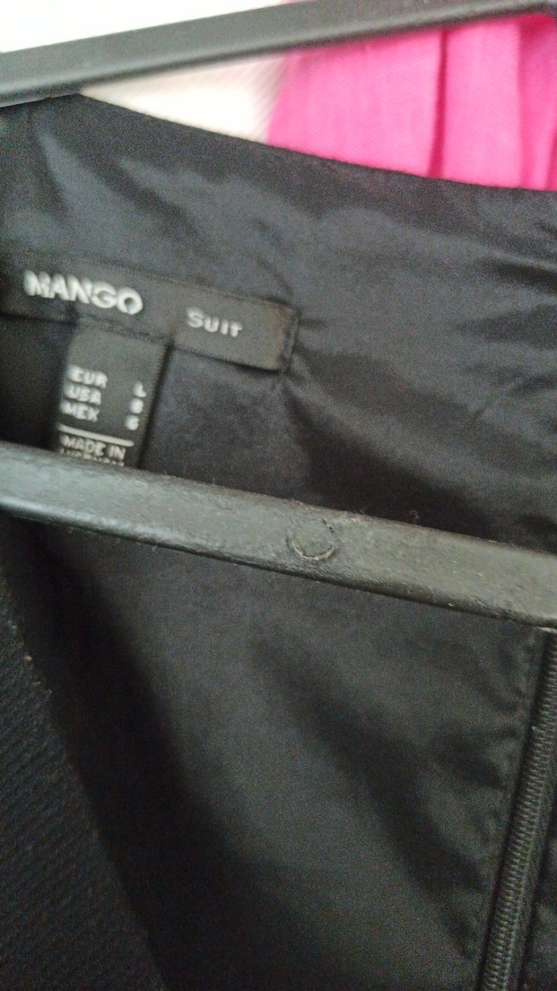 V Yaka Siyah Piliseli Midi Elbise - Görsel 4