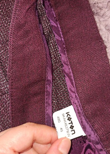 Kadın Kahverengi Midi Kumaş Pantolon - Görsel 7