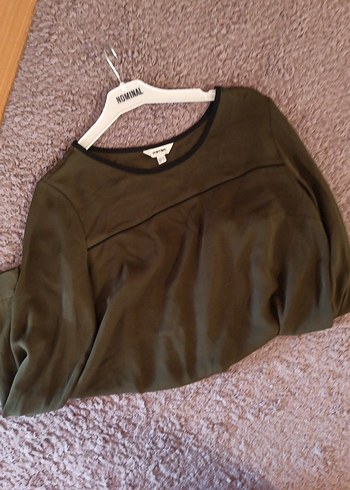 Kadın Gri Vizon Uzun Kollu Bluz - Görsel 7