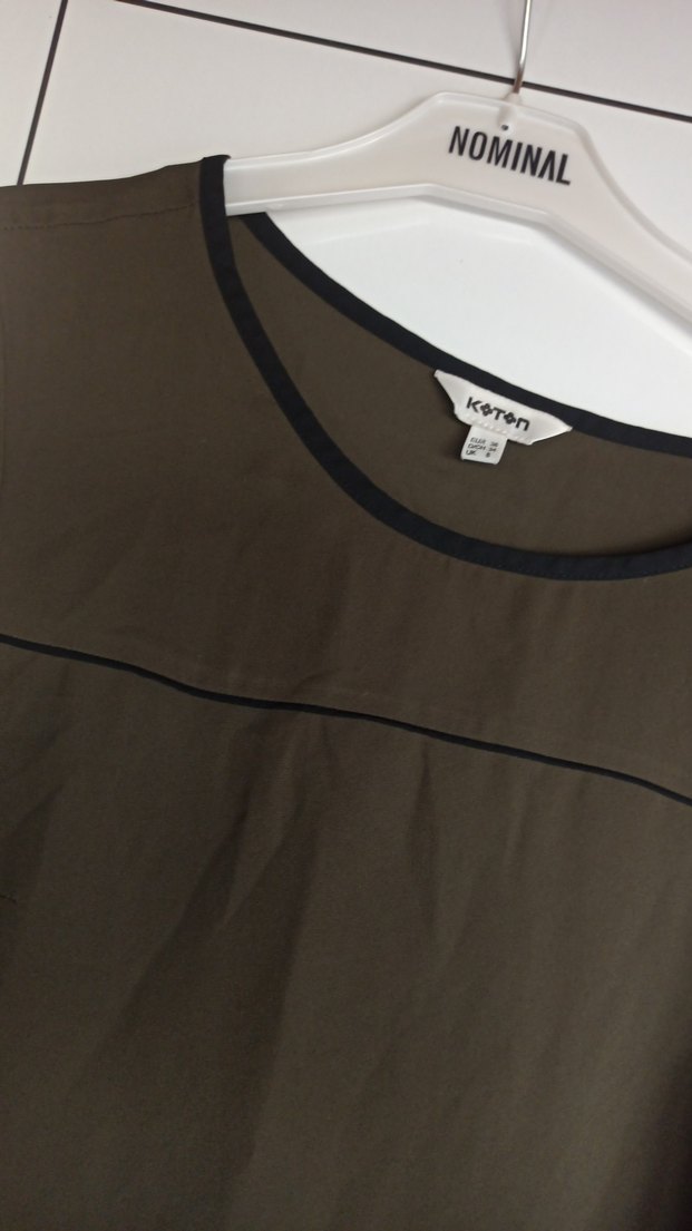 Kadın Gri Vizon Uzun Kollu Bluz - Görsel 2