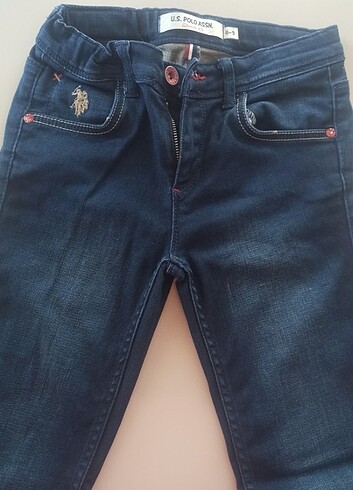 8 Yaş Beden lacivert Renk U.s Polo jeans 