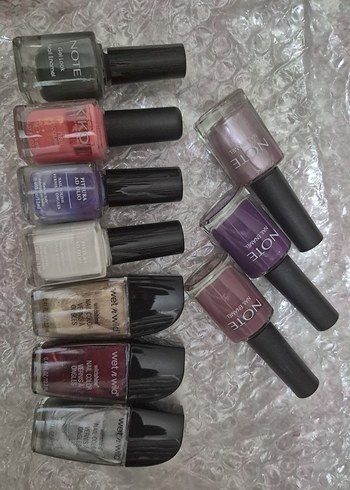 Çok Renkli Oje Seti kiko wet n wild note