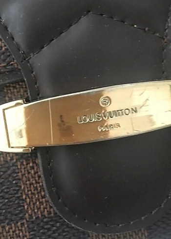 Kahverengi Kareli Deri Tokalı Kadın Cüzdanı - Görsel 2